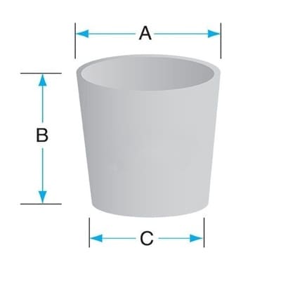 Boron Nitride Crucibles Conical Cylinder